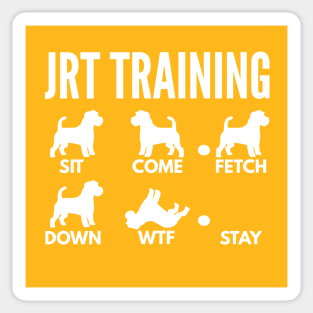 Jack Russell Terrier Training JRT Dog Tricks Sticker